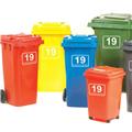 High quality environment equipment eco friendly street bin 120L  wheelie dustbin