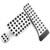 Wholesales high quality stainless steel car foot rest pedal pad for Benz