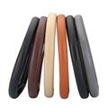HOT Genuine Leather Customize Bus Steering Wheel Cover Embossed Black