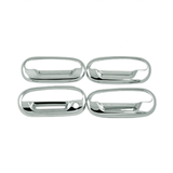 For Navigator 1998-2002 4D Car Door Trim Handle Cover ABS Chrome W/ PSKH For North America