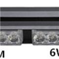 48W Yellow and White Strobe LED Lightbar , 10-30V Front and back long carry lamp
