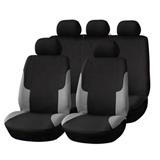 Universal polyester 2 MM auto seat cover car seat cover 9 Pcs/Set Best Black Grey