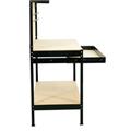 metal storage workbench with drawers