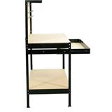 metal storage workbench with drawers
