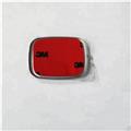 Red black car custom steering wheel emblem badge Sticker