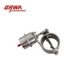 One way vacuum air compressor electric exhaust valve body