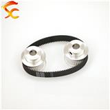 200-GT2-10mm,Timing Belt Pulley GT2 40 teeth 40 tooth Reduction 1:1 3D printer accessories belt width 10mm,Bore 8&8#1431-3694