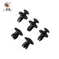 clips plastic material rivets black auto fasteners nylon