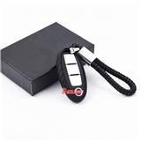 Black Soft Carbon fiber Look Remote Car Key Case Cover FOB Fit For INFINITI 350Z 370Z Altima GT-R Maxima Murano Rogue Sentra