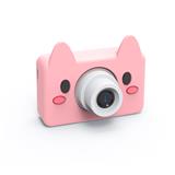 2-inch Mini kids cartoon digital camera 1080P Full-HD christmas birthday gift for children with optional silicon protective case