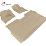3D MAXpider complete set custom fit all-weather high quality car floor mats kagu carpet for Ford F150