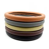 Customized design Sport Steering Wheel Cover Genuine Leather Auto Wheels Case Accessories