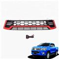 BUMPER FRONT UP GRILLE GRILL COVER WITH LIGHT FOR T-OYO-TA HILUX REVO 2015-2017