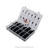 HE53 Assorted Plastic Auto Fasteners/puch retainer/auto plastic clip 280pcs