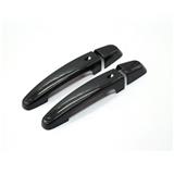 Real Carbon Fiber Car Door Handle Cover Sticker Trim Frame For Chevrolet Camaro 2016+