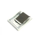 Free shipping New Fashion Stainless Steel Polished   Carbon Fiber Inlay Guitar Money Clip