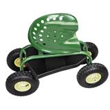Swivel Garden Rolling Work Seat Stool Scooter