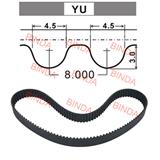 173YU25.3 Drive Timing Belt For Chery 481H-1007073BA
