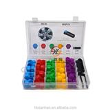 HE38 Customized auto clips and car retainer/High Quality auto nylon fastener 105pcs