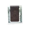 Free shipping New Design Carbon Fiber Wallet Money Clip And Metal Aluminum Design C it Card Money Holder With  Money Blocking