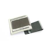 Minimalist Genuine Carbon Fiber Money Clip Wallet C it Card holder Clips For men women Portable Money Clip Carbon Fiber Holder