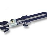 twin-pipe steering wheel lock