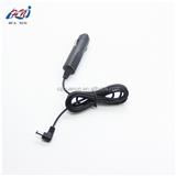 car cigarette lighter plug with right angle dc plug