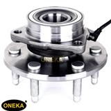 [ONEKA] 515038 BR930409 HA599863 front wheel hub bearing& wheel hub assembly for Dodge Ram 1500 2000-2001 4WD, 2-Wheel ABS