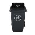 120L Heavy duty Recycle Bin Plastic Wheelie Dustbin