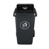 120L Heavy duty Recycle Bin Plastic Wheelie Dustbin
