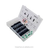 HE14 Plastic Automotive Fasteners and Tree Rivet Boxes 290pcs