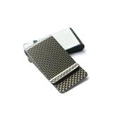Free shipping Mens Wallets Slim Front Pocket  Money Blocking Card Holder Minimalist Mini  Money Clip Wallet with zipper pocket