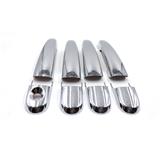 8pcs car decoration auto accessories chrome handel bowl  cover trim for taurus 2012 2015yaer