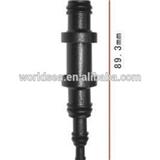butyrate black universal tubing connector for use with vacuum and windshield washer tubing