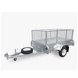 Full Welded 7x4 inch Box Trailer