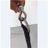 Customized twisted D-ring SS316 and nylon straps for ship