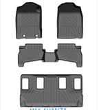 Auto Black TPO trunk car floor mat plate car accessories for 2016 AVANZA