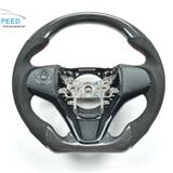 Most popular flat bottom Carbon Fiber Steering Wheel car racing steering wheel For HR-V