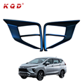 Fancy design chrome two color front light cover lamp cover for Mitsubishi xpander light cover