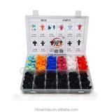 470pcs Nylon push clips manufacture tree plastic fasteners for trim panel HE32