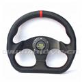 D Shape Rivet Street Steering Wheel