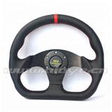 D Shape Rivet Street Steering Wheel
