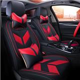 fox eyes car seat cover leather 5 seats covers universal fit for mercedes auto accessories seat protector