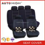 AUTOHIGH Universal PVC PU CHECK wholesale leather car seat cover