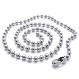 2.4MM Stainless Steel Round Bead Chain Wholesale