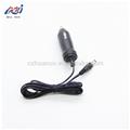 Car cigarette lighter plug with dc jack
