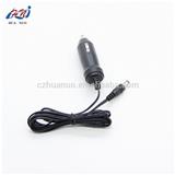Car cigarette lighter plug with dc jack