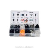 HE63 Large Assortment Plastic Retaining Clips / Auto Plastic Clips Fasteners For Car / Fastening Clip 210pcs