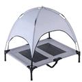 Wholesale Large Portable Outdoor Dog Bed Elevated Pet Cot with Canopy for Camping or Beach