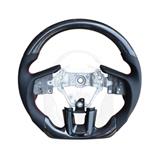 Carbon Fiber Leather Car Steering Wheel Sport Pattern Style for Subaru Forester/XV/Legacy/Outback